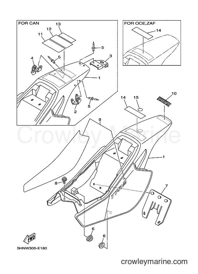 2007 Dirt Bike TT-R90 - TT-R90 (3P24) [010] - SIDE COVER