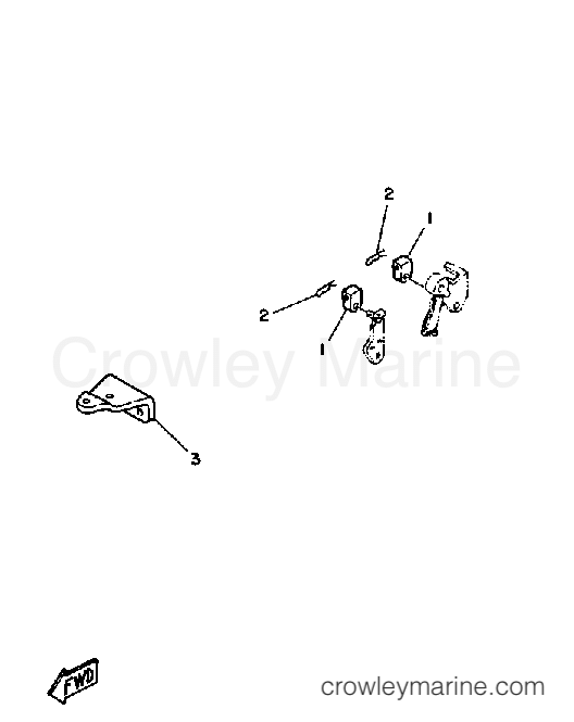 Yamaha Motors PRO50LH - REMOTE CONTROL ATTACHMENT