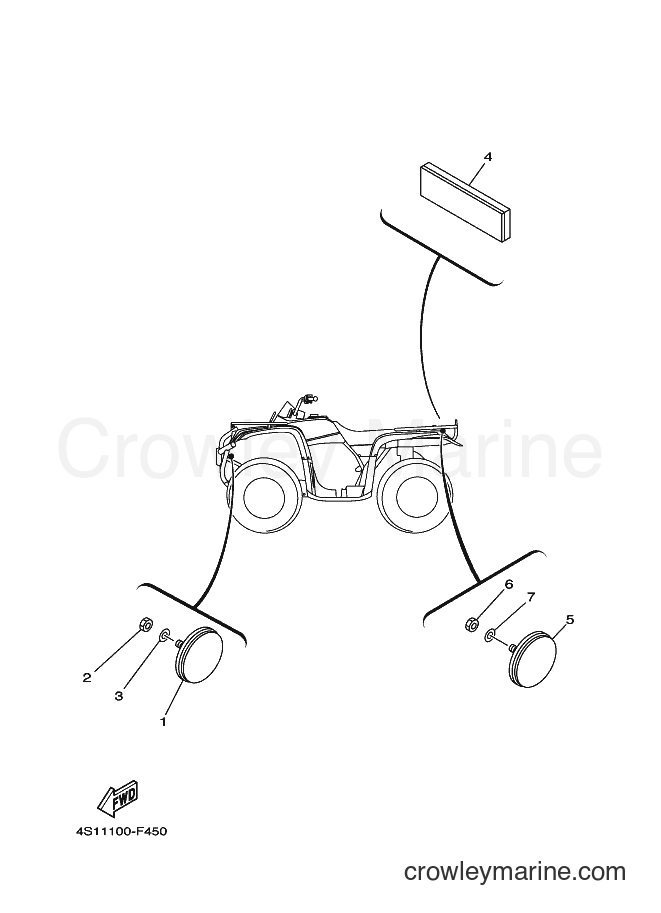 2009 ATV YFM400FWN - YFM400FWN (4S1B) [010] - ELECTRICAL 2