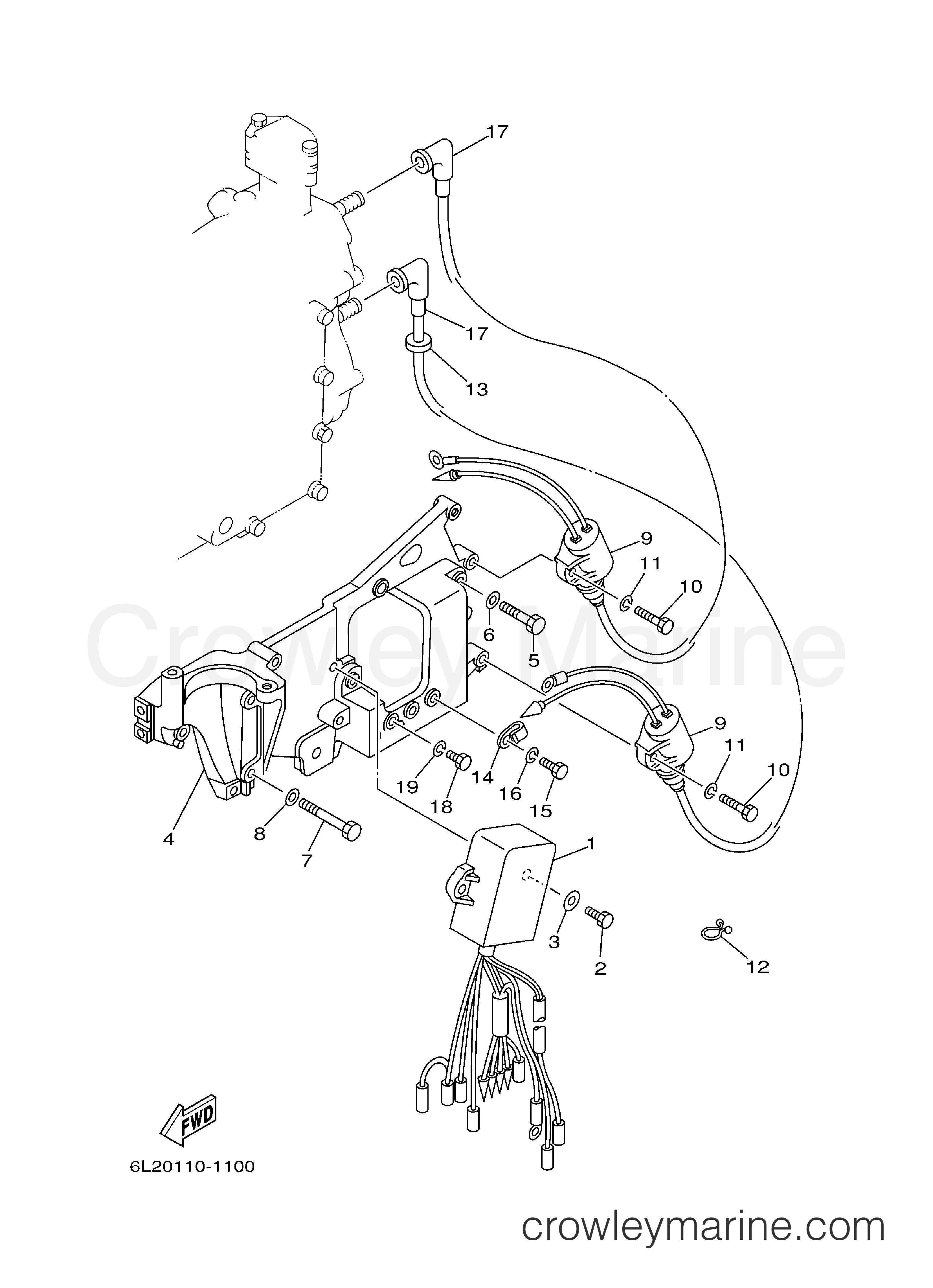 Yamaha Motors 25MSHD - ELECTRICAL