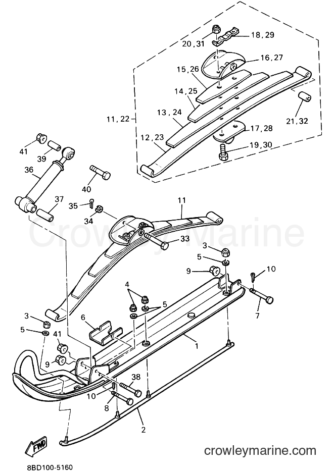 Yamaha Motors BR250T (8BDA) [010] - SKI
