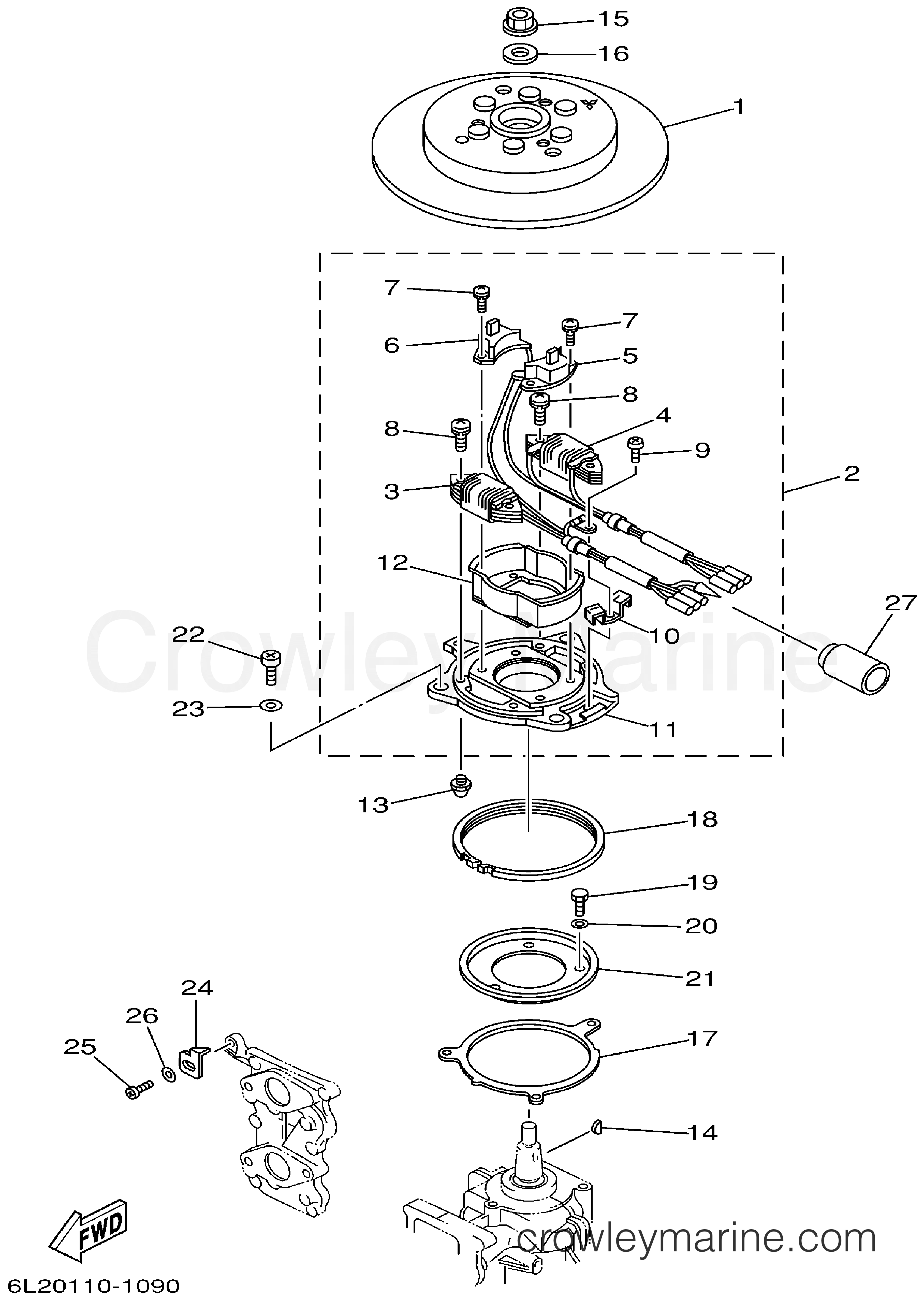 Yamaha Motors 25MLHKZ - GENERATOR