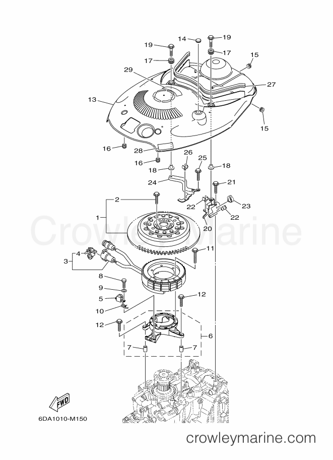 Yamaha Motors F175AET (6FA2) [050] - GENERATOR