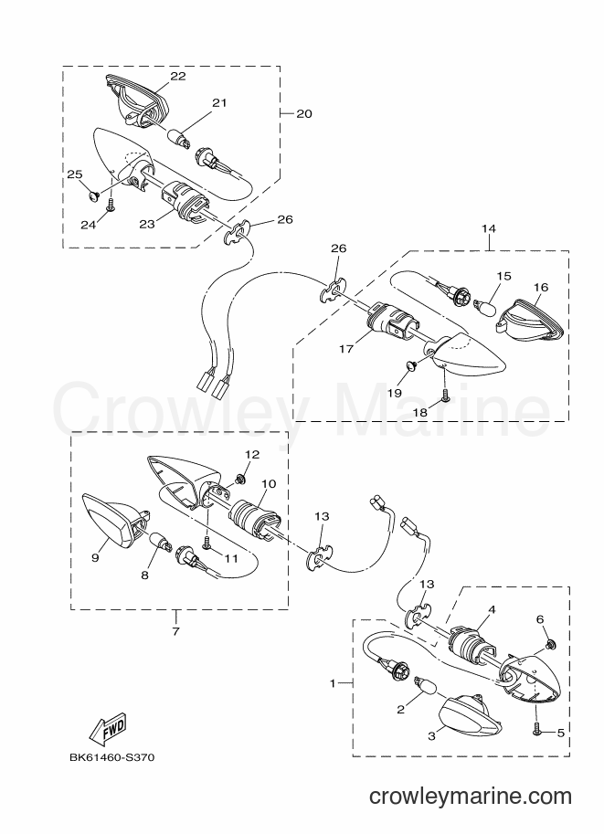 2018 Sport Bike YZF155 - YZF155 (B9B3) [010] - FLASHER LIGHT