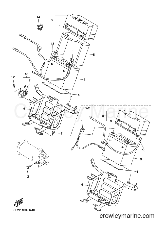 Yamaha Motors RX10M (8FW1) [020] - ELECTRICAL 2