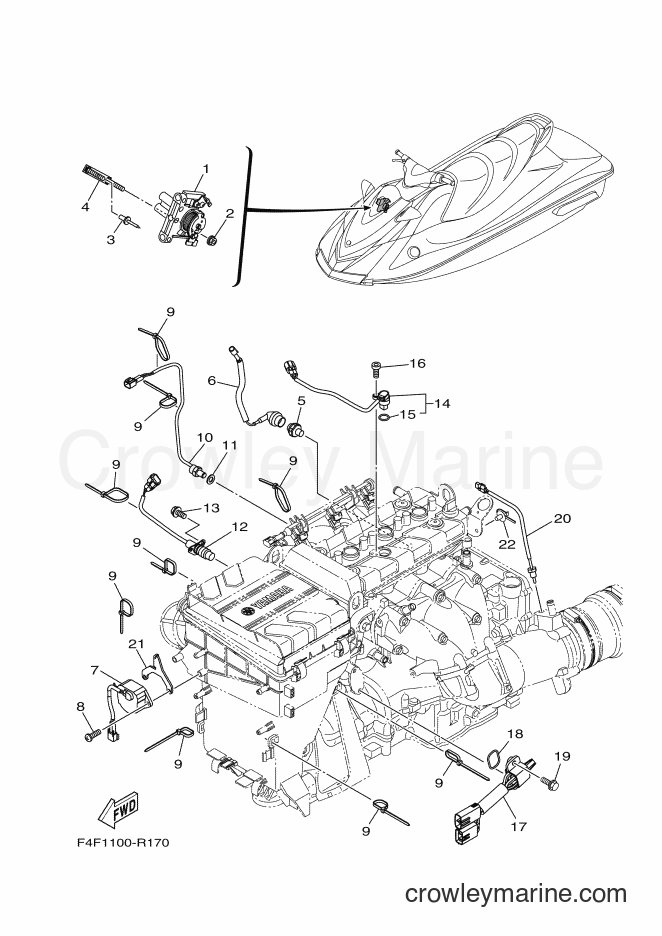 Yamaha Motors VX1050D (F4F1) [020] - ELECTRICAL 2