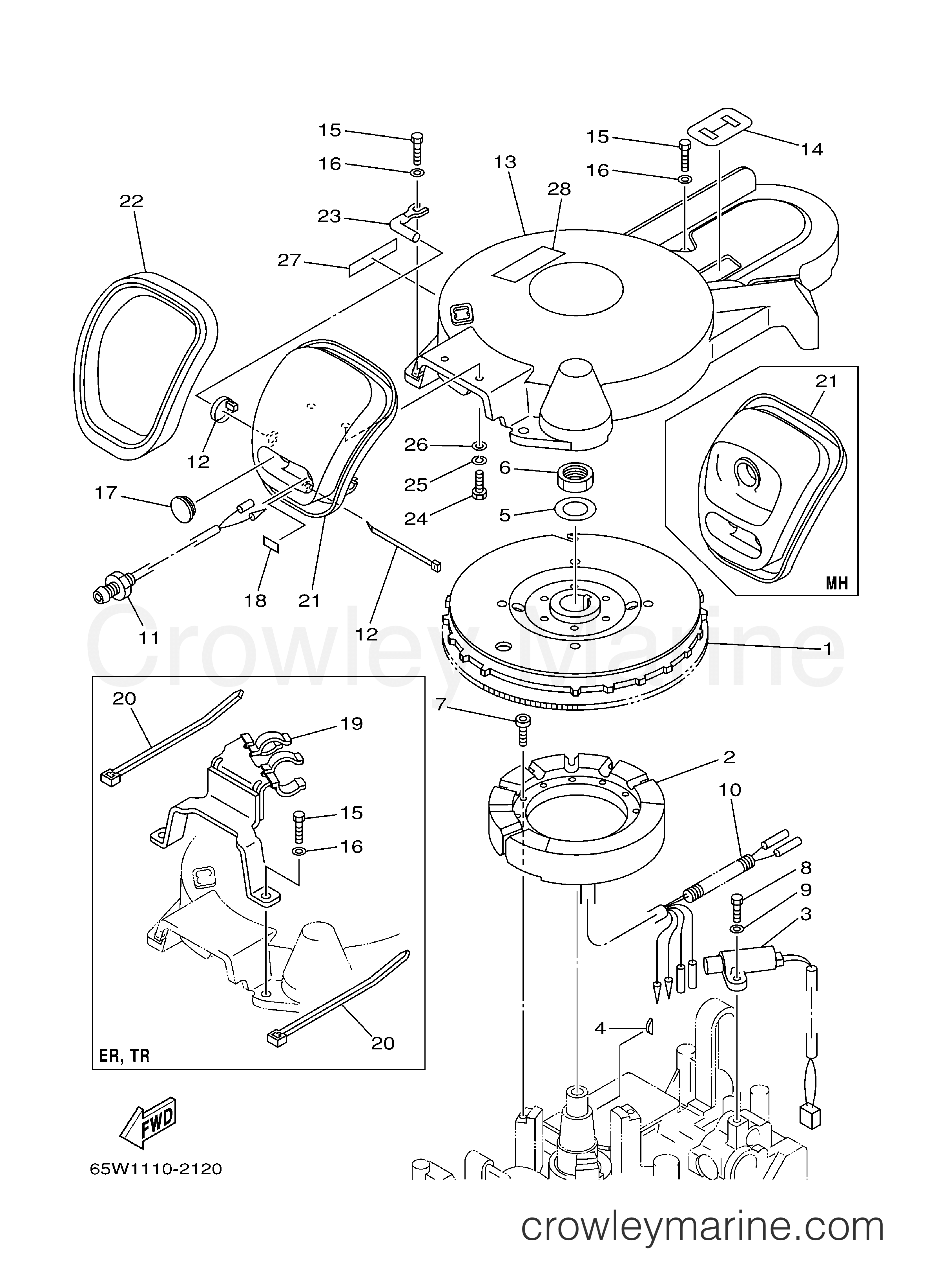 Yamaha Motors F25MSHD - GENERATOR