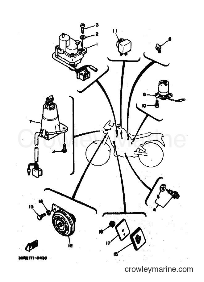 1990 Dirt Bike TDR250 - TDR250 (3NR2) [010] - ELECTRICAL 2