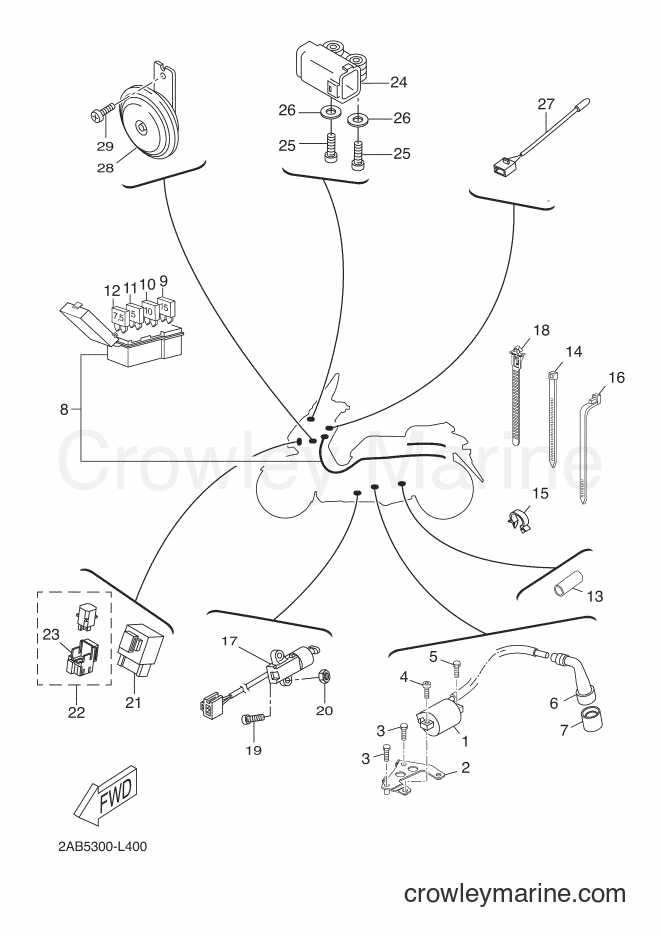 Yamaha Motors YP125R (2AB7) [060] - ELECTRICAL 2