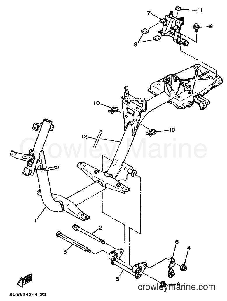 1994 Scooter SH50 - SH50 (3UV4) [999] - FRAME