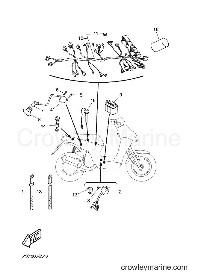 Yamaha Motors EW50N (1S06) [020] - ELECTRICAL 2