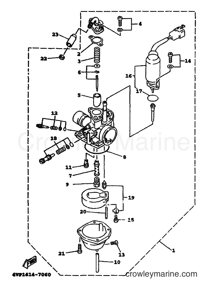 2000 Scooter YW100T - YW100T (5JY2) [010] - CARBURETOR