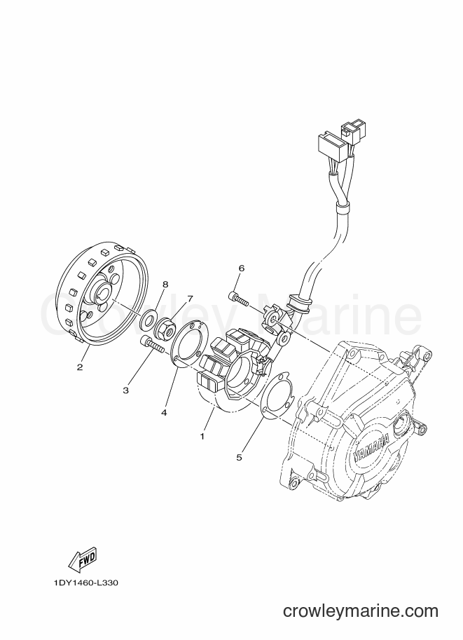 Yamaha Motors T115FSEC (2VP2) [010] - GENERATOR