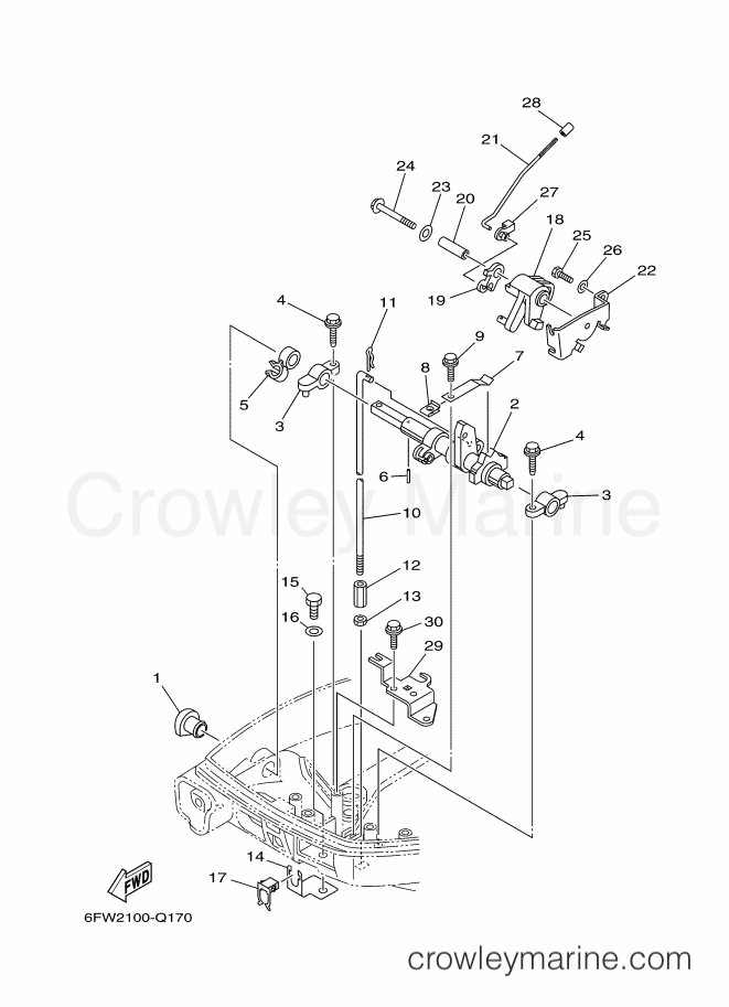Yamaha Motors F8MHB (6FW2) [020] - CONTROL