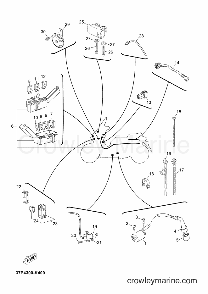 Yamaha Motors YP250RA (37P7) [020] - ELECTRICAL 2