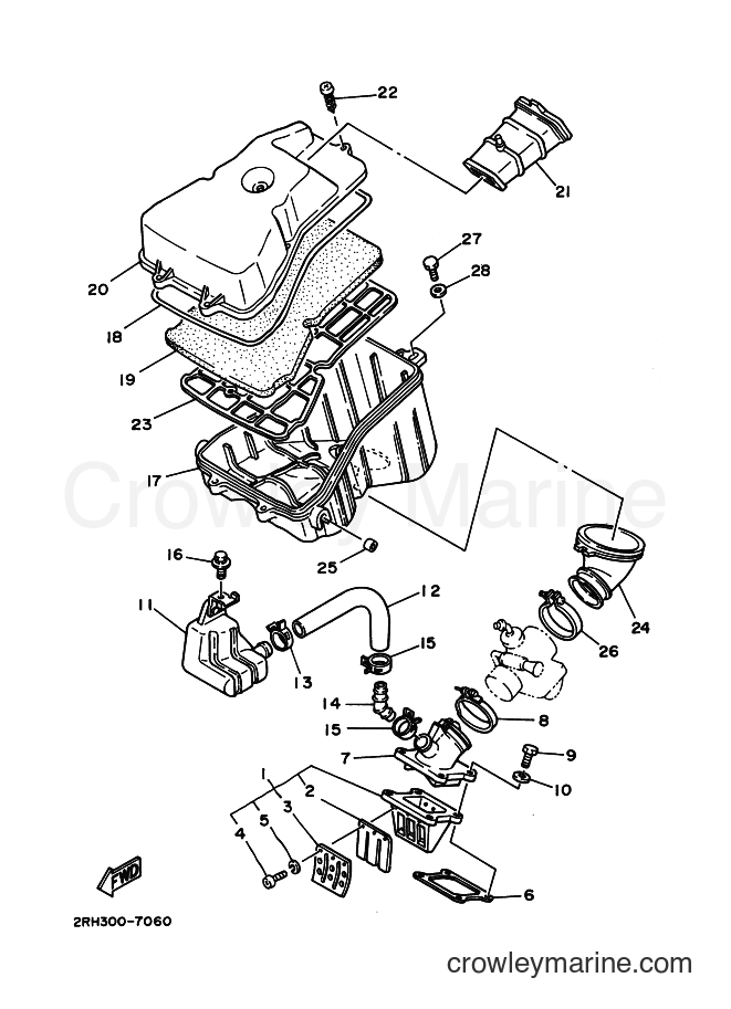 Yamaha Motors TZR125 (3PC2) [999] - INTAKE