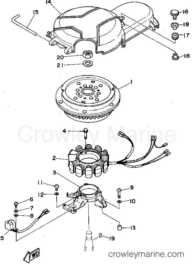 Yamaha Motors F9.9MLHU - GENERATOR