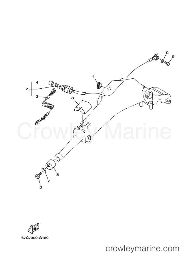 Yamaha Motors F30AMHDS (69H9) [350] - STEERING 2