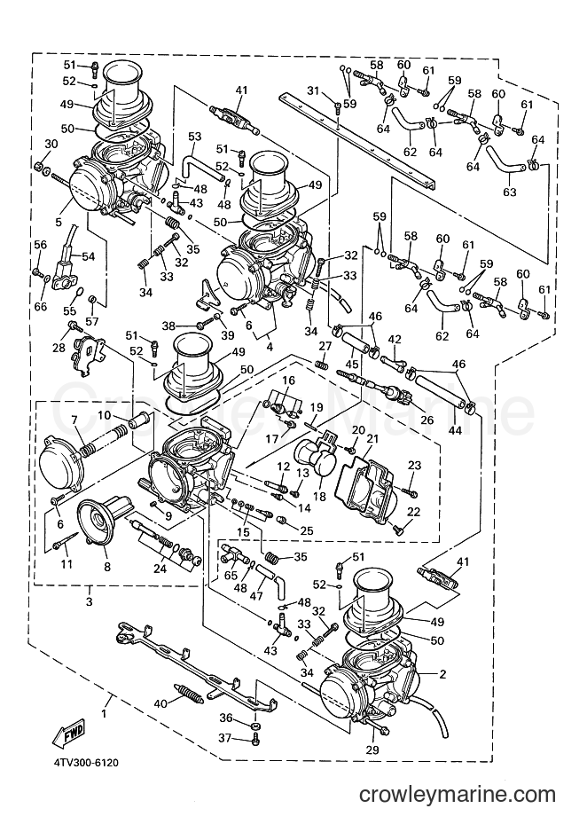 Yamaha Motors YZF600R (4WF5) [010] - CARBURETOR