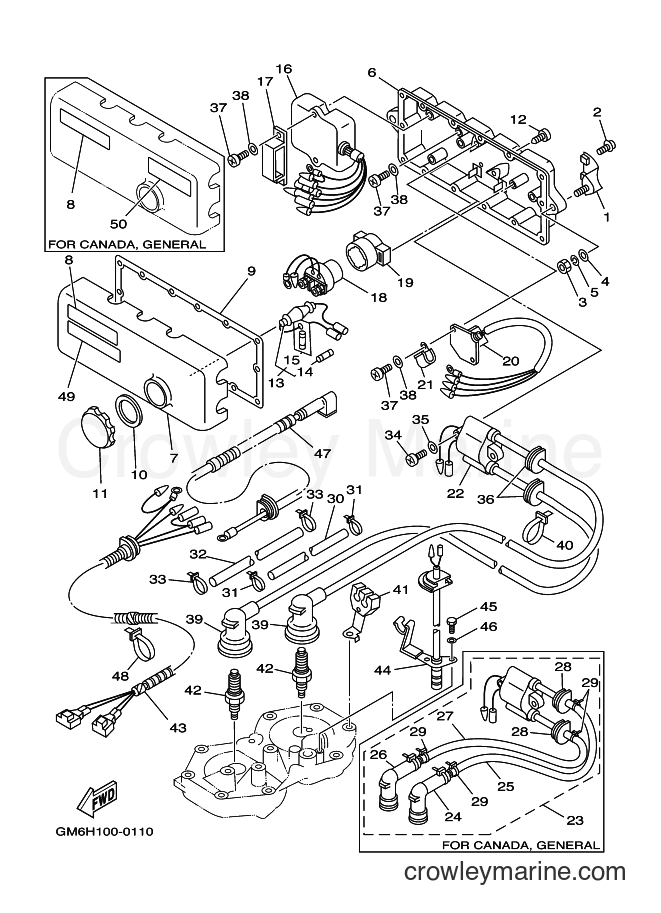 Yamaha Motors JET FOR SJ700AY (64V1) [040] - ELECTRICAL 1