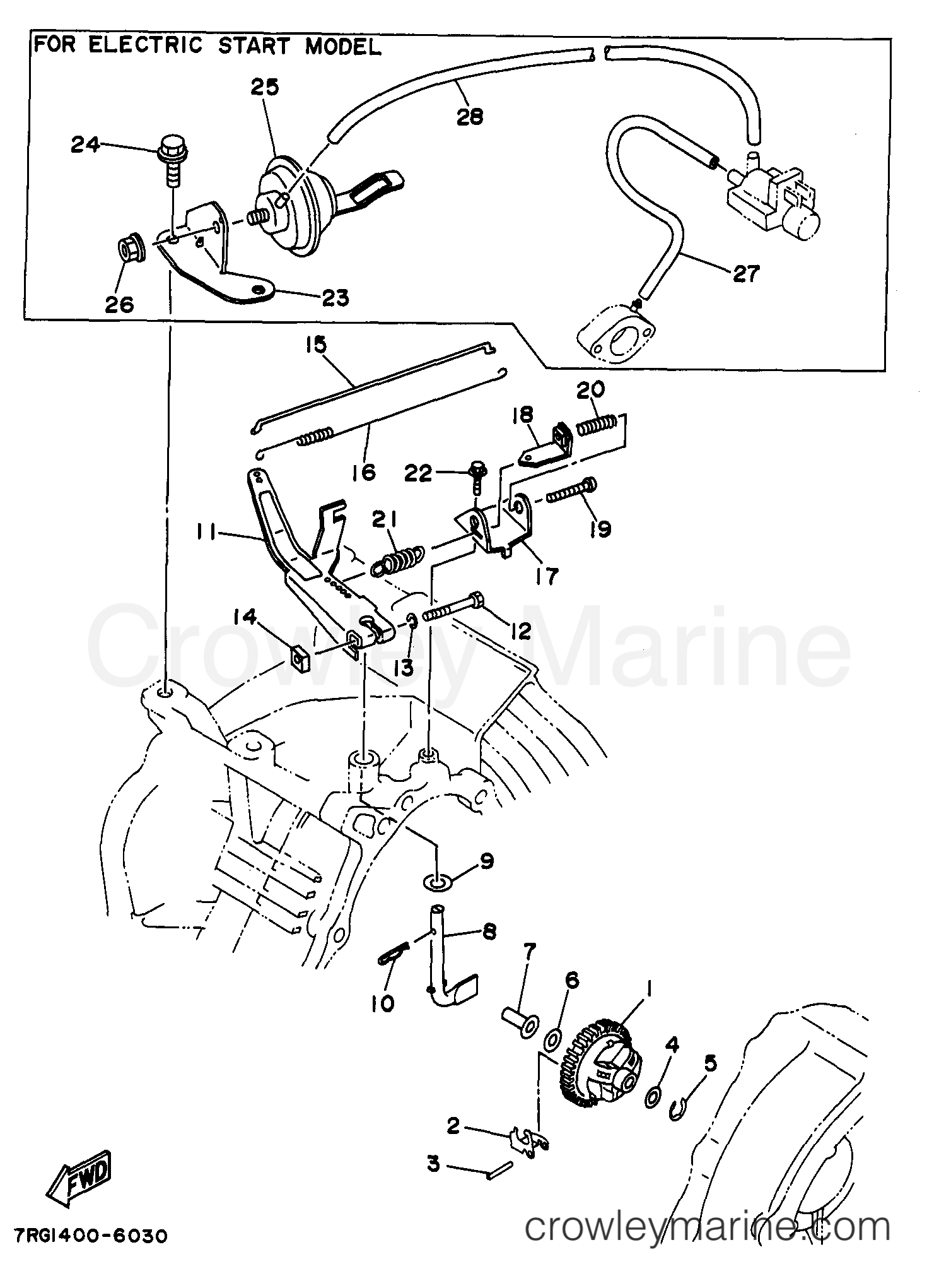 Yamaha Motors YG6600DEX - GOVERNOR ALL MODELS