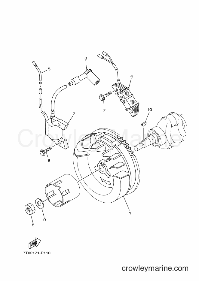 Yamaha Motors YT660 (7T02) [010] - GENERATOR