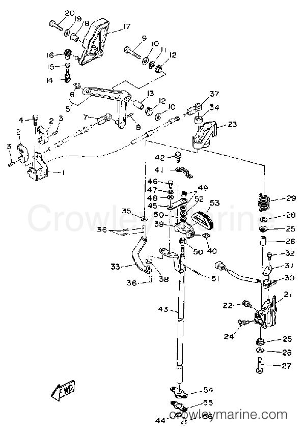 Yamaha Motors 250TXRQ - CONTROL ENGINE