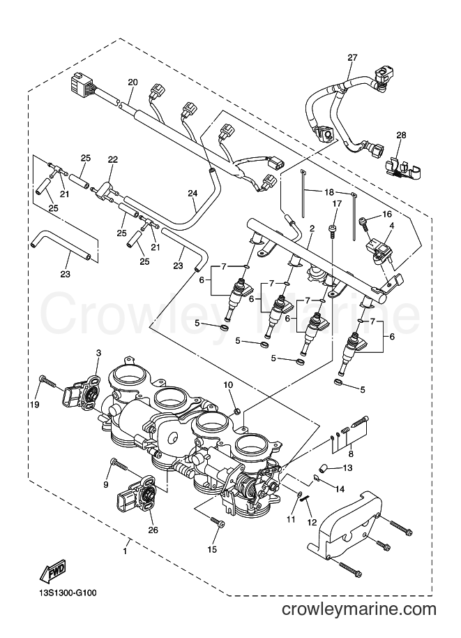 2011 Sport Bike YZF-R6 RaceBase - YZF-R6 RaceBase (1JS8) [010] - INTAKE 2