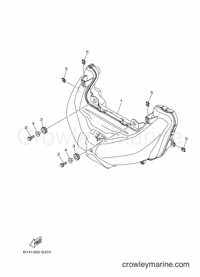 Yamaha Motors CZD300-A (B741) [050] - HEADLIGHT