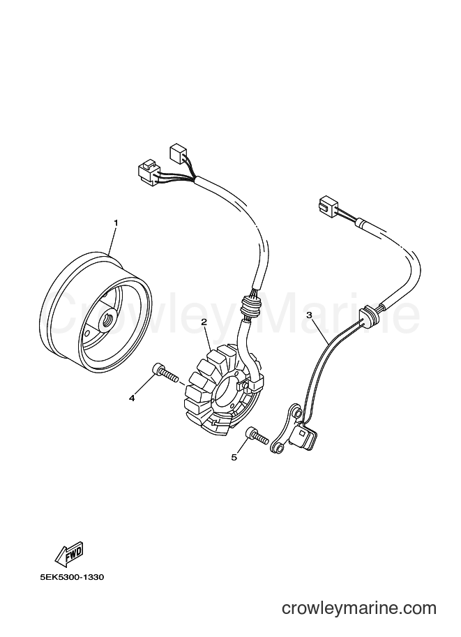 2001 Dirt Bike TW125 - TW125 (5EK5) [100] - GENERATOR