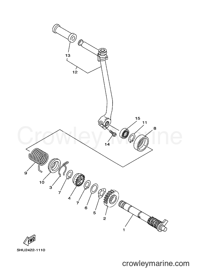 Yamaha Motors T105SE (5HU2) [010] - STARTER