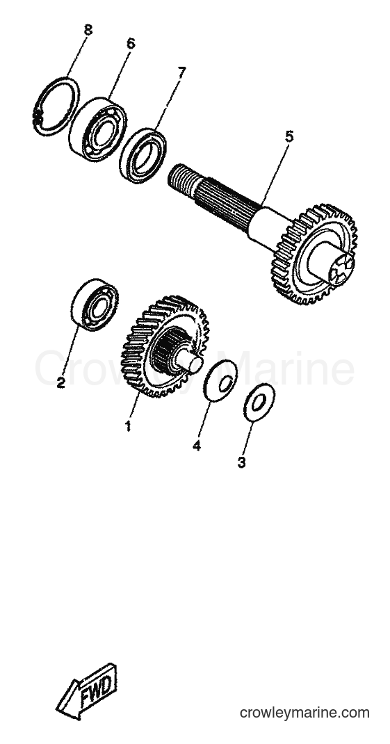 1999 Scooter CW50 - CW50 (4VVP) [010] - TRANSMISSION