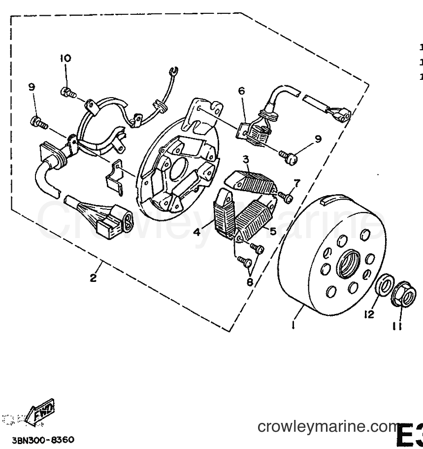 1989 Dirt Bike DT125R - DT125R (3PY2) [999] - GENERATOR
