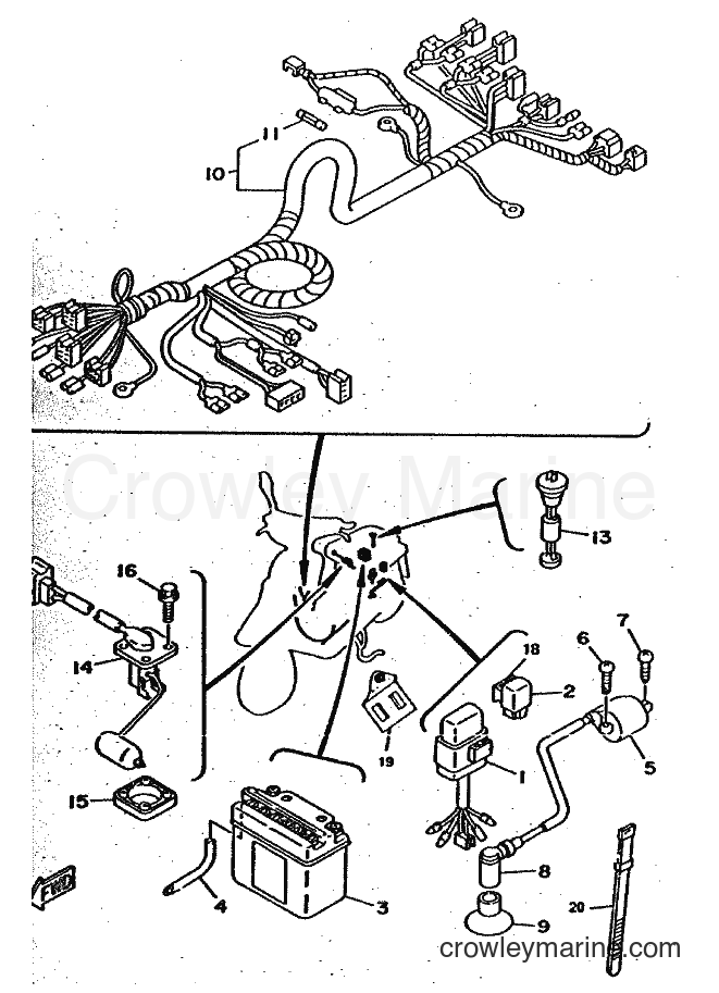 1998 Scooter CW50 - CW50 (4RW3) [010] - ELECTRICAL 2