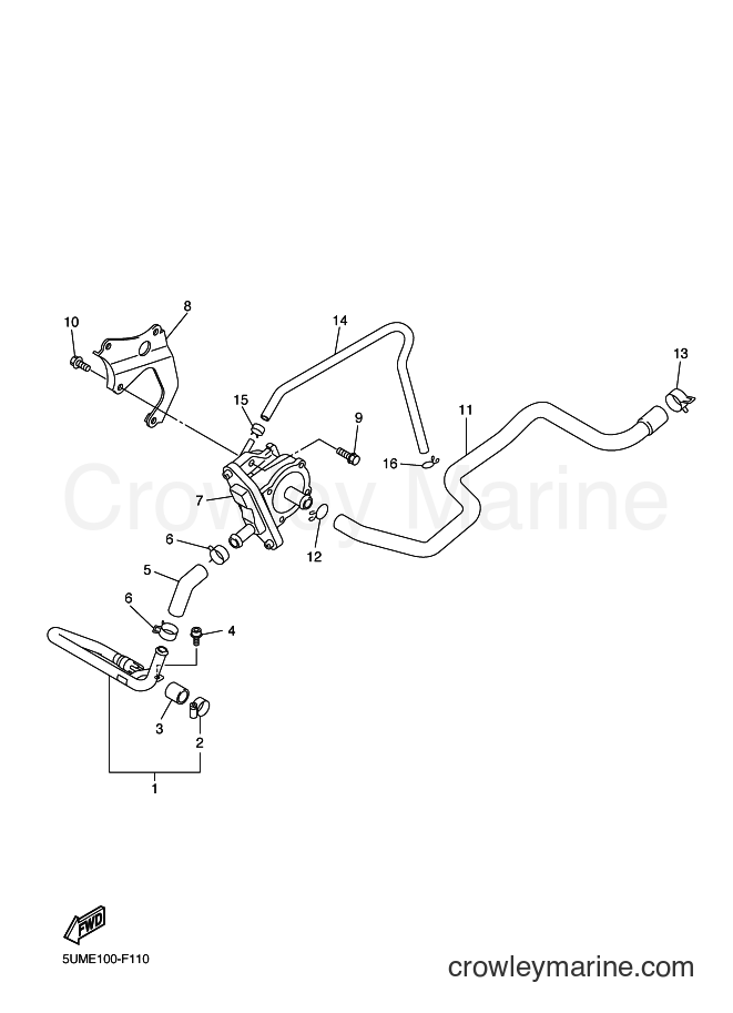 2014 Dirt Bike WR250F - WR250F (1HCD) [010] - AIR INDUCTION SYSTEM