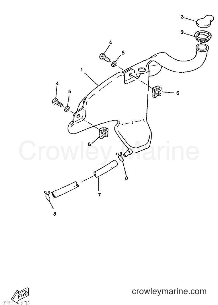 1995 Scooter CW50RS - CW50RS (4TD1) [999] - OIL TANK