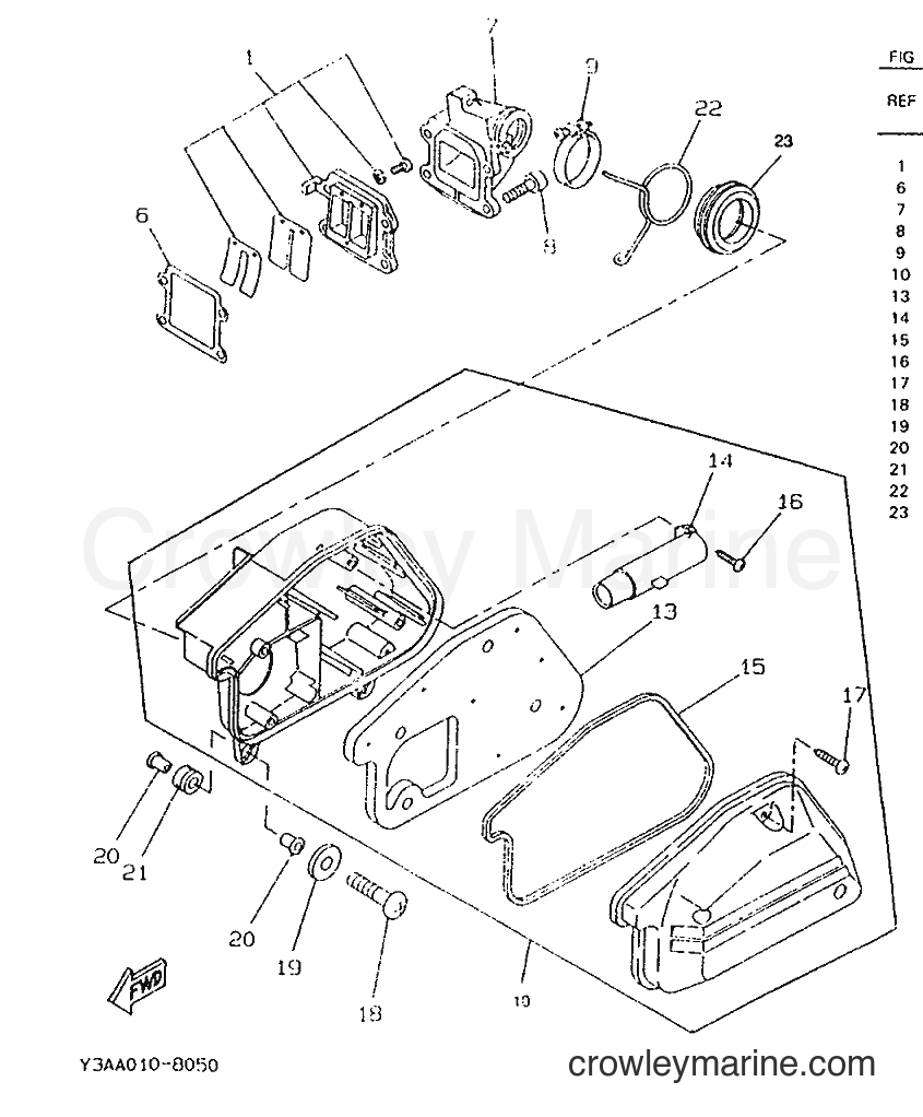 1996 Scooter CW50 - CW50 (4VV2) [999] - INTAKE