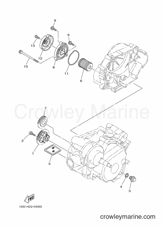 2010 Scooter T115SEC - T115SEC (31B2) [010] - OIL PUMP