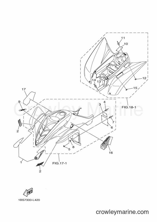 Yamaha Motors YFM350 (1BS8) [010] - EMBLEM & LABEL 1