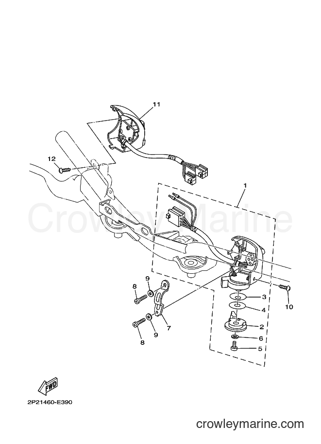 Yamaha Motors T110SEC (30C1) [010] - HANDLE SWITCH & LEVER