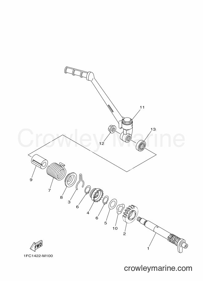 Yamaha Motors T115FLSEC (1FD5) [010] - STARTER