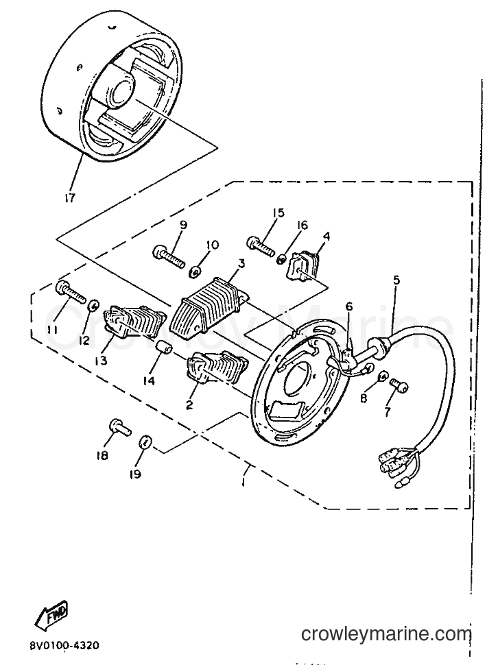 Yamaha Motors PZ480P (87F1) [010] - GENERATOR