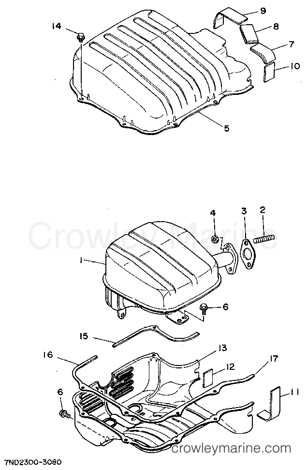 Yamaha Motors EF3800R - EXHAUST