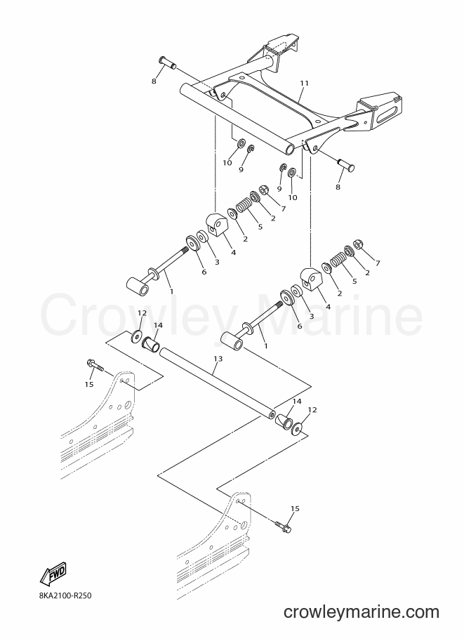 2017 Snowmobile VK540F - VK540F (8KX2) [020] - TRACK SUSPENSION 3