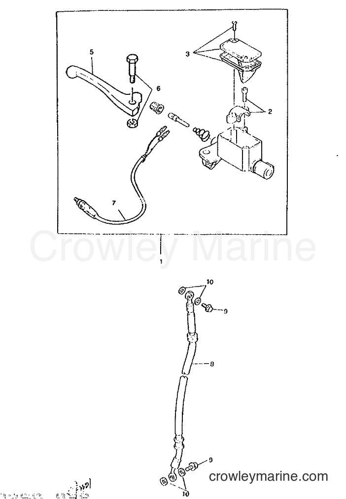 1995 Scooter CW50RS - CW50RS (4VA1) [999] - M. CYLINDER FOR DISK BRAKE