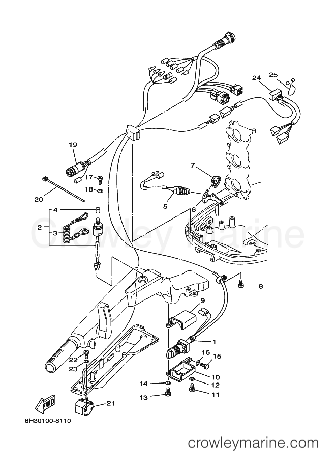 Yamaha Motors 60TLRY L (6H2) [170] - ELECTRICAL 2