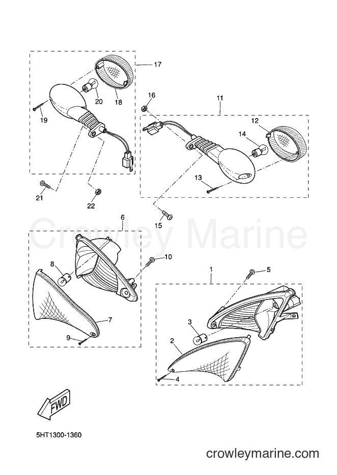 Yamaha Motors XQ125 (5HT2) [010] - FLASHER LIGHT
