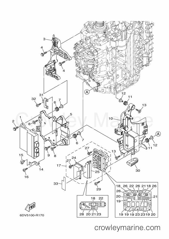 Yamaha Motors LF200XCA-2017 (6DW5) [020] - ELECTRICAL 1