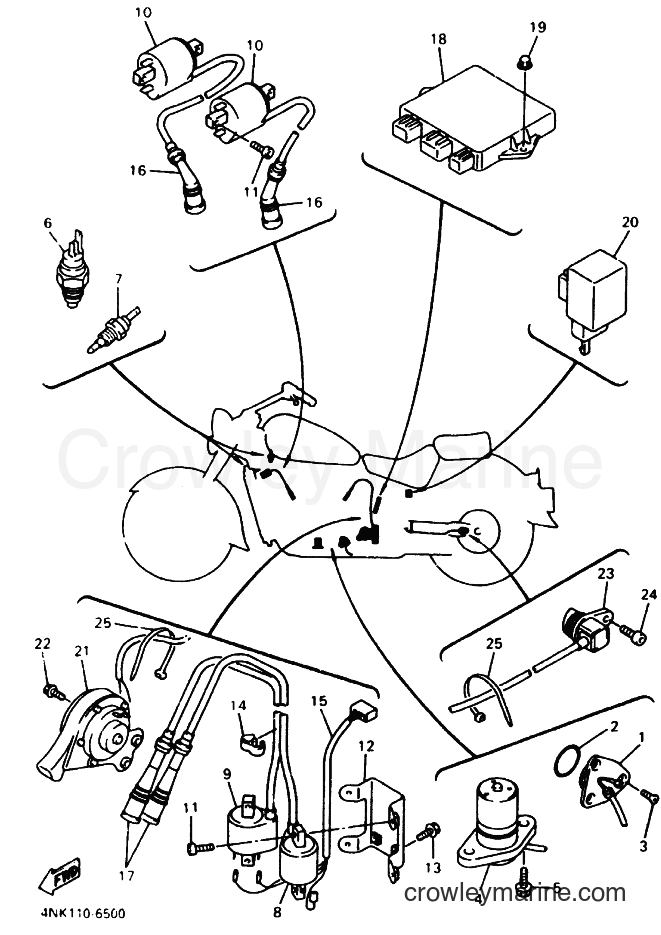 1996 Cruiser XVZ13A - XVZ13A (4NK3) [010] - ELECTRICAL 2