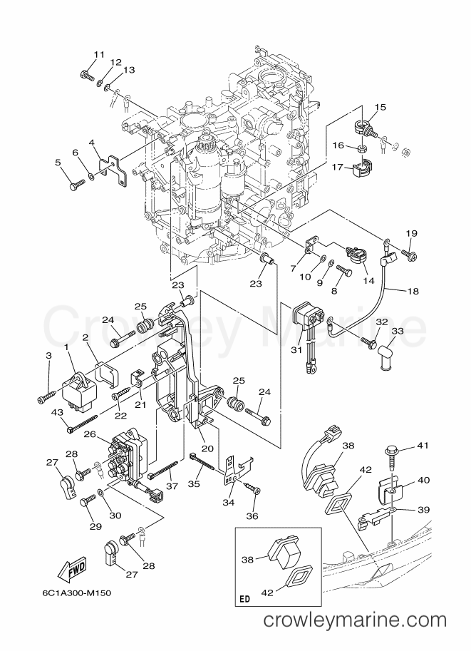 Yamaha Motors F40HET (6AK9) [020] - ELECTRICAL 2